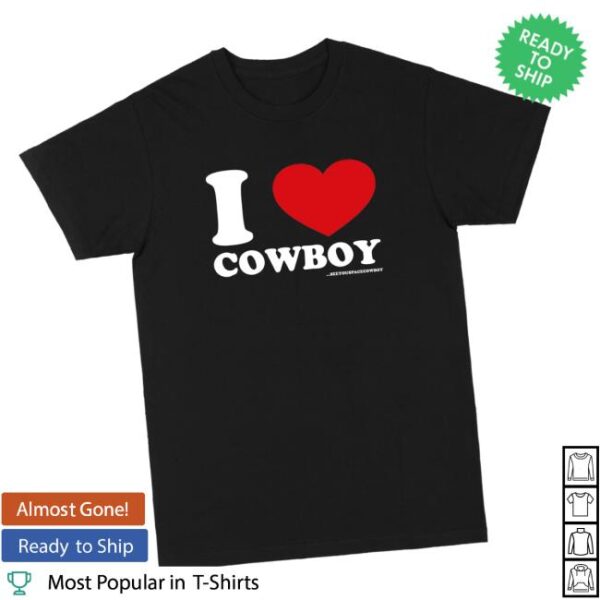 kenny seeyouspacecowboy merch store i love cowboy t shirt black sd