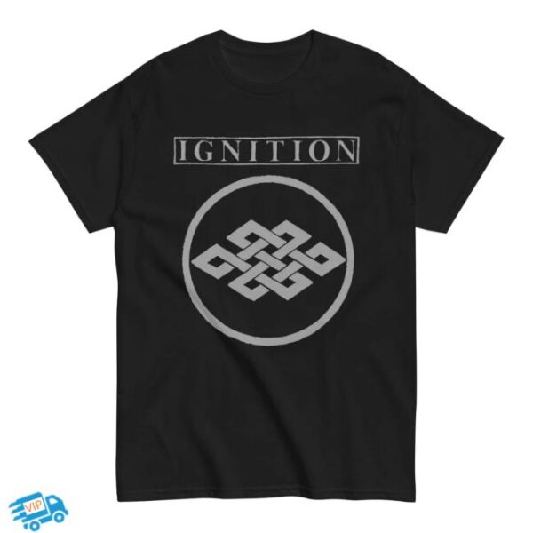 kenny shirt killer merch store ignition logo grey shirt