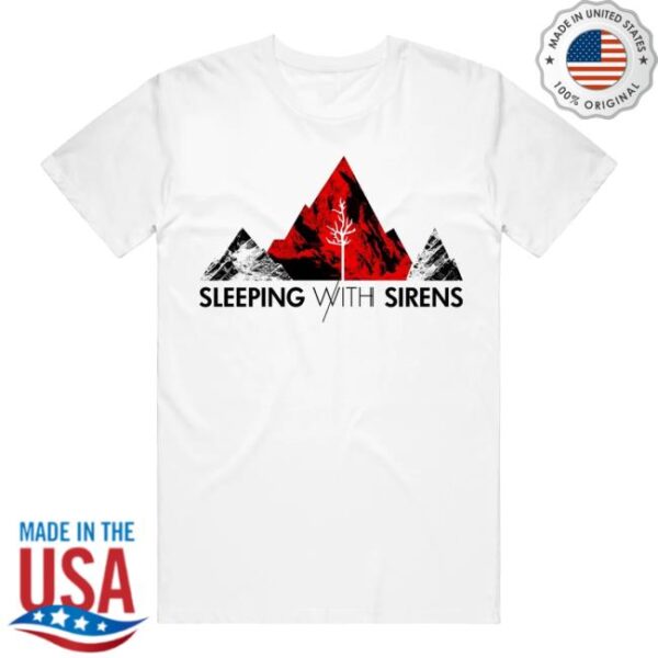 kenny sirens merch merch store mountain white t shirt