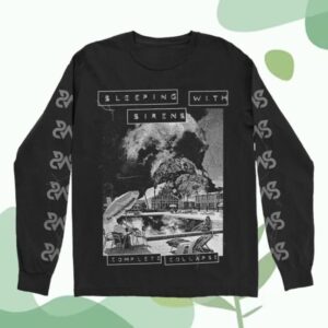 kenny sleeping with sirens merch store sleeping with sirens complete collapse longsleeve