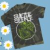 kenny suicide silence merch store logo pttb pullover hoodie bleach twist dye D