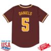 kenny that kid qb merch store jayden daniels that kid baseball jersey red ss