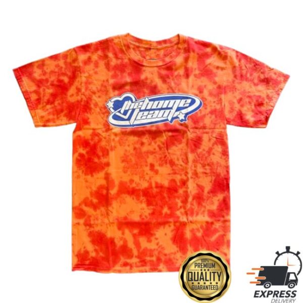 kenny the home team merch store orange tie dye the power puff team