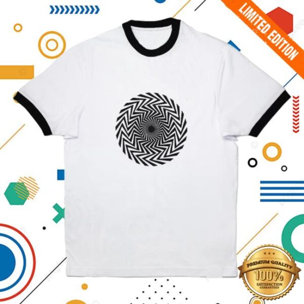 kenny the who merch store the who x modfather clothing black spiral t shirt