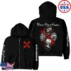 kenny three days grace merch store explosions tour zip hoodie sse