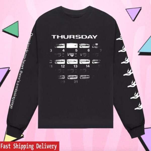 kenny thursday merch frozen lake long sleeve tee