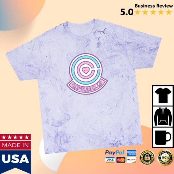 kenny tinypotatoland merch store color blast capsule corp t shirt wew