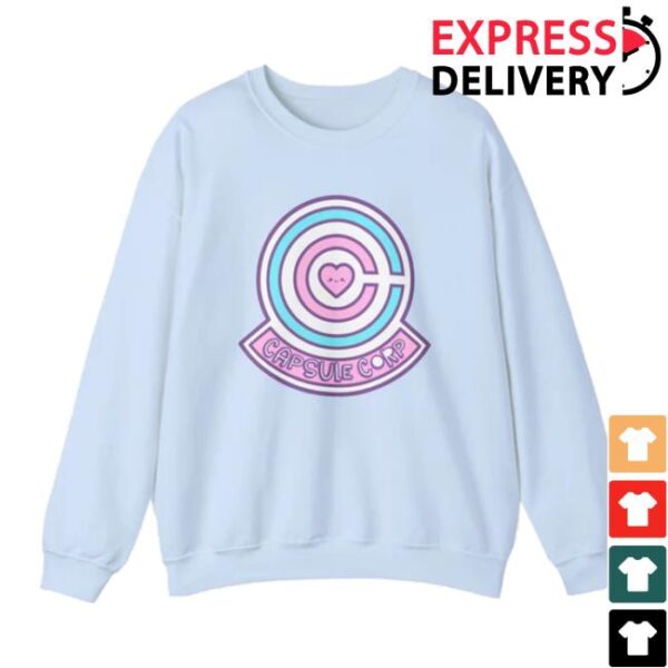 kenny tinypotatoland merch store kawaii capsule corp sweatshirt unisex heavy blend crewneck