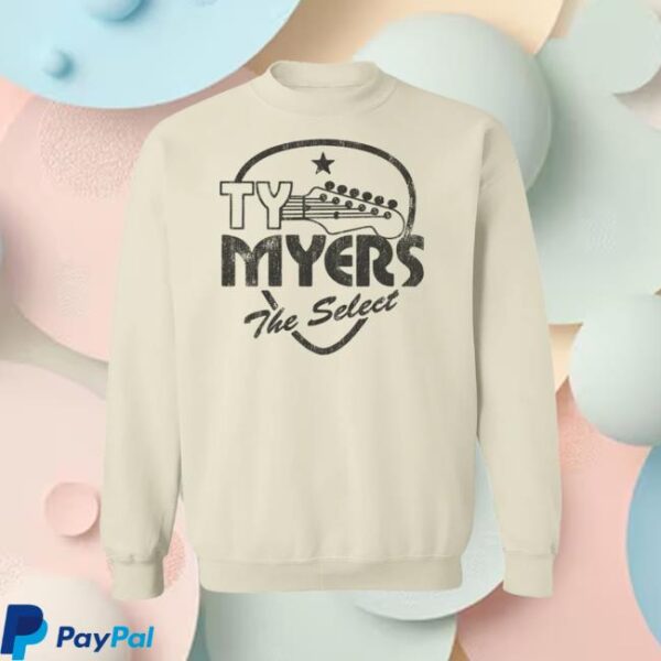 kenny ty myers merch store guitar pick crewneck