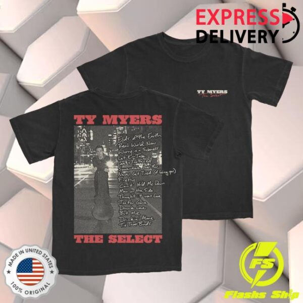 kenny ty myers merch store the select album tee