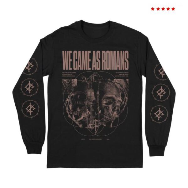 kenny we came as romans merch store doublespeak long sleeve