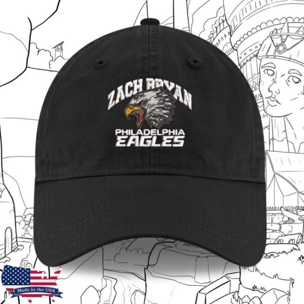 kenny zachbryan shop merch zach bryan x eagles hat