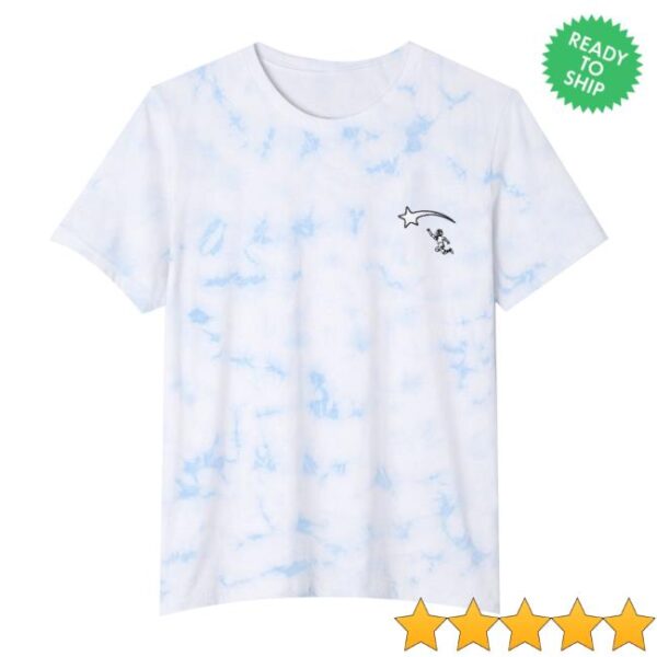 kenny Thebandpacific Merch Store Caught Up In A Dream Tie Dye Tee Blue Grey s