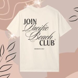 kenny Thebandpacific Merch Store Join Pacific Beach Club Tee EW