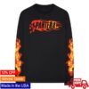 kenny pantera store merch flame skull long sleeve tee