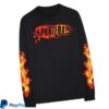 kenny pantera store merch flame skull long sleeve tee u