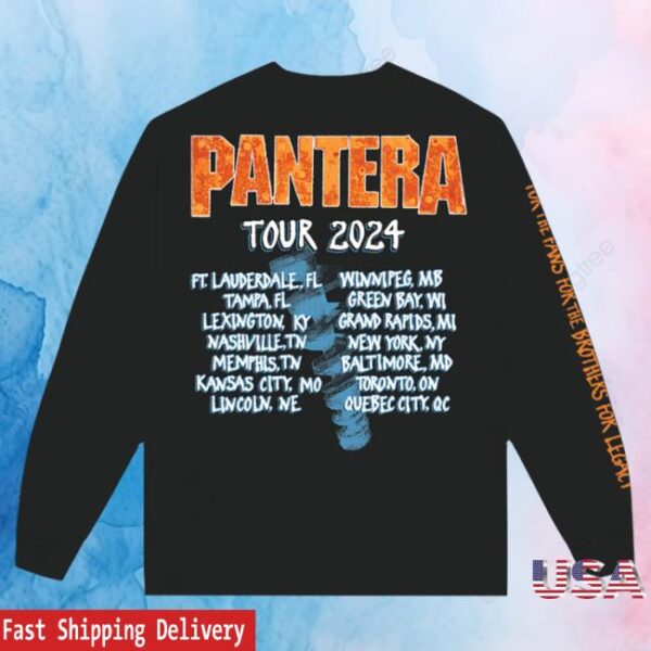 kenny pantera store merch tour 2024 far beyond driven long sleeve s