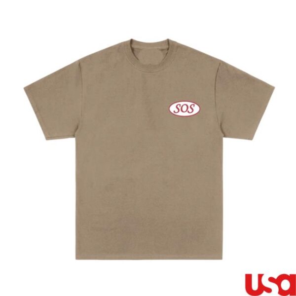 kenny sza sos merch store sos deluxe brown beetle tee