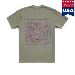 kenny A24films Shop Friendship Sewer System Map Tee