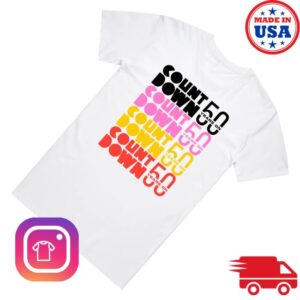 kenny Abc Merch Countdown 50 Years On Tee White0 kenny Abc Merch Countdown 50 Years On Tee White0