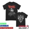 kenny Allin Merch Full Of Hell Fallen Bat Knight Tee