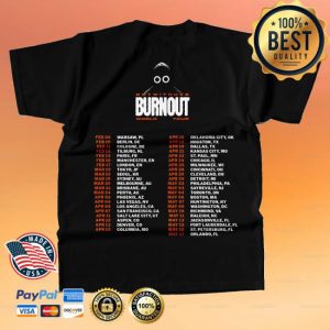 kenny Boywithuke Merch Burnout Tour Tee kenny Boywithuke Merch Burnout Tour Tee
