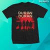 kenny Duran Duran Official Store Black Euro 25 Band Lineup Shirt