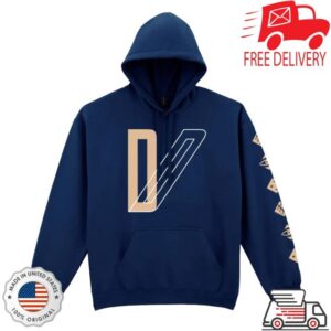 kenny Duran Duran Official Store Navy Euro 25 Tour Hoodie