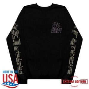 kenny Eminem Merch Store Graffiti Slim Crewneck 1
