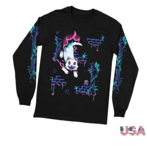 kenny Fangamer Merch Animal Well Ghost Chase Long Sleevev kenny Fangamer Merch Animal Well Ghost Chase Long Sleevev