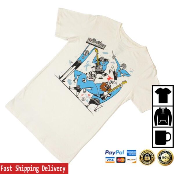 kenny Gloopy Industries Merch The Aquabats Illustrated Shirt1