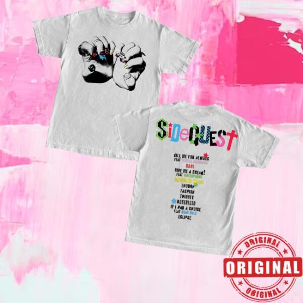 kenny Hopelessrecords Merch Michael Clifford Sidequest Nail Art T Shirtv
