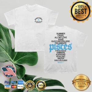 kenny James Arthur Merch Store Pisces Traccklist Tees
