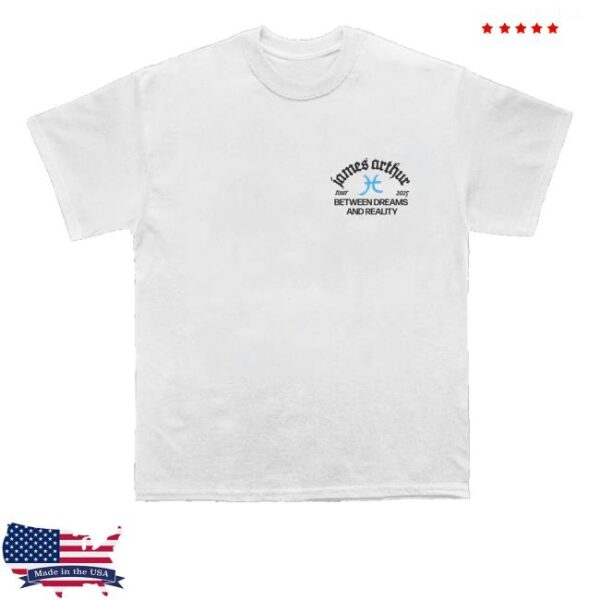 kenny James Arthur Merch Store Pisces Tracklist Tee