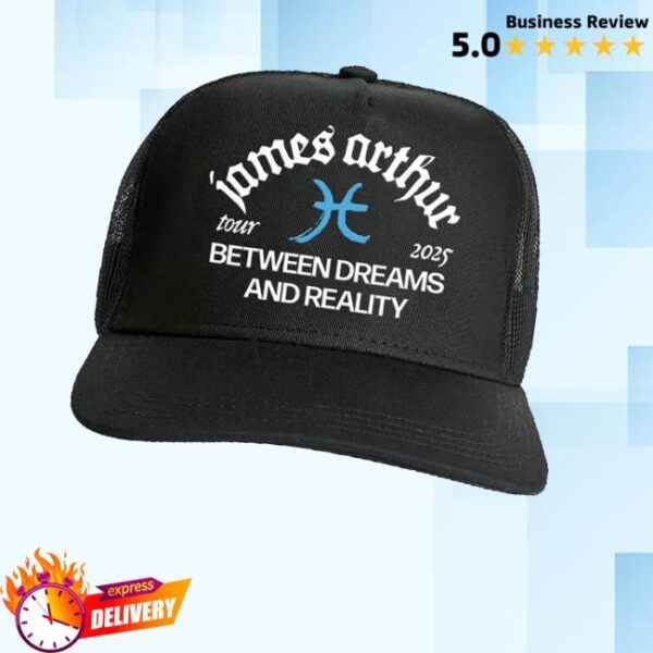 kenny James Arthur Official Merch Pisces Black Hatv