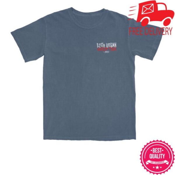 kenny Keith Urban Merch Sctore Blue High And Alive World Tour 2025 Shirt