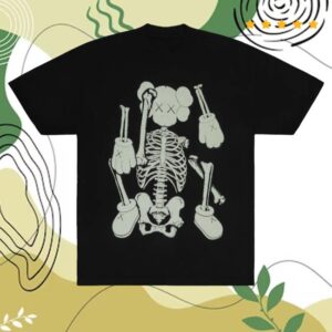 kenny Letgodsortemout Merch Kaws X Clipse Let God Sort 'Em Out Cover Tee Bone1