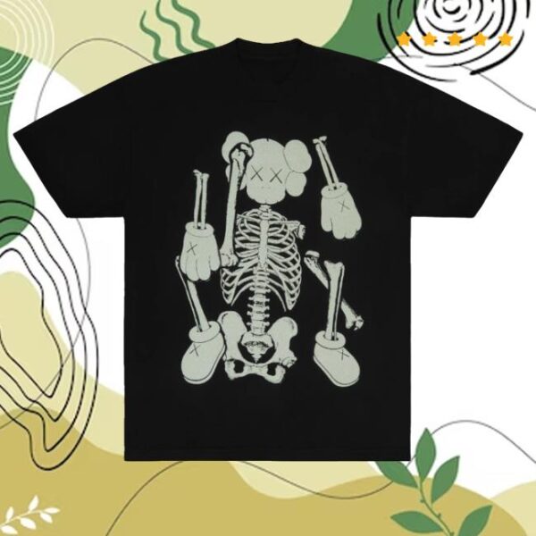 kenny Letgodsortemout Merch Kaws X Clipse Let God Sort 'Em Out Cover Tee Bone1