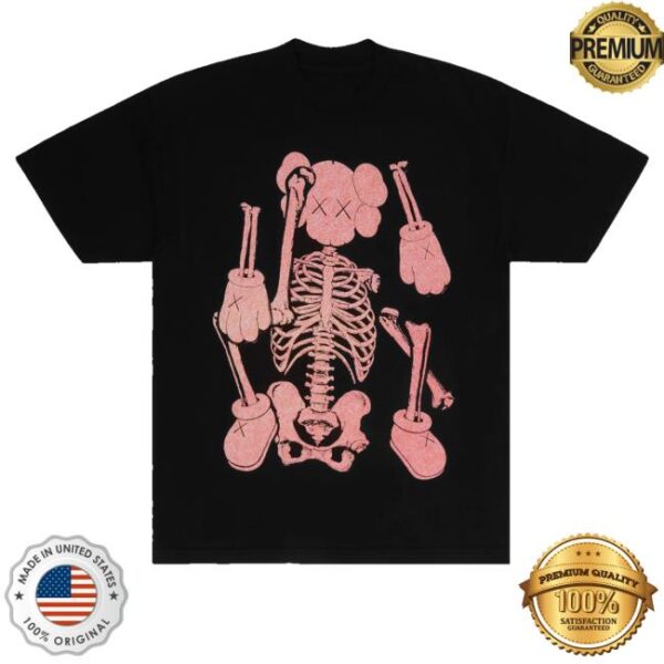 kenny Letgodsortemout Merch Kaws X Clipse Let God Sort 'Em Out Cover Tee Pink1