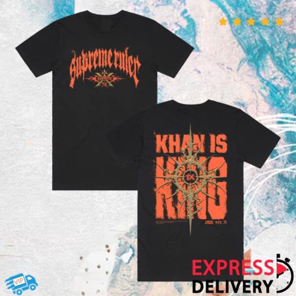 kenny Merch Warfare Supreme Ruler Khan Is King Tee
