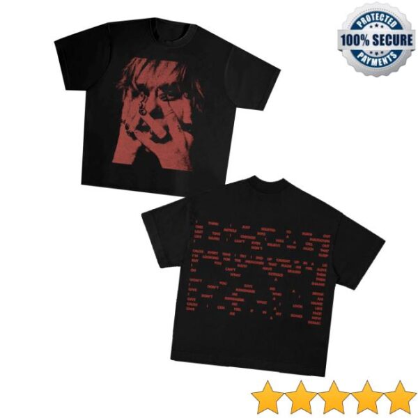 kenny Michaelcliffordsucks Shop Portrait Lyric Black Teex