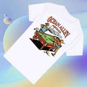 kenny Ocean Alley Merch Pool Table Tee White1 kenny Ocean Alley Merch Pool Table Tee White1