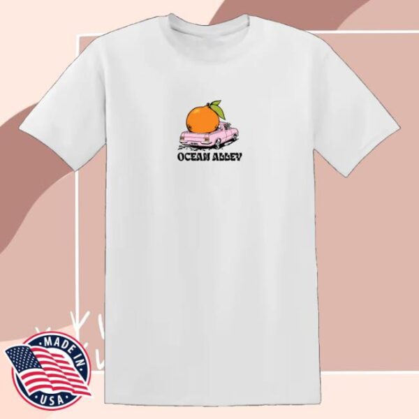kenny Ocean Alley Merch Tangerine Tee White 1