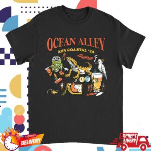 kenny Ocean Alley Merch Tour 24 Tee Black kenny Ocean Alley Merch Tour 24 Tee Black