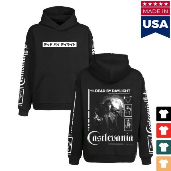 kenny Official Dead By Daylight X Castlevania Retro Hcoodies Dead By Daylight Store Merch