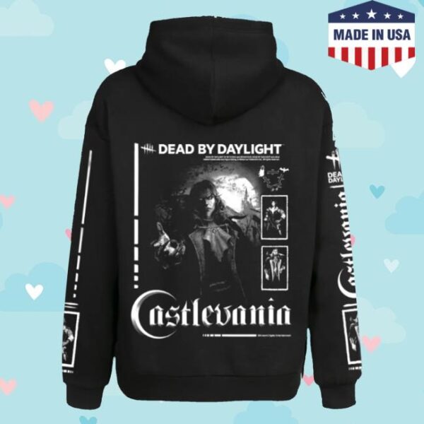 kenny Official Dead By Daylight X Castlevania Retro Hoodies Dead By Daylight Store Merch