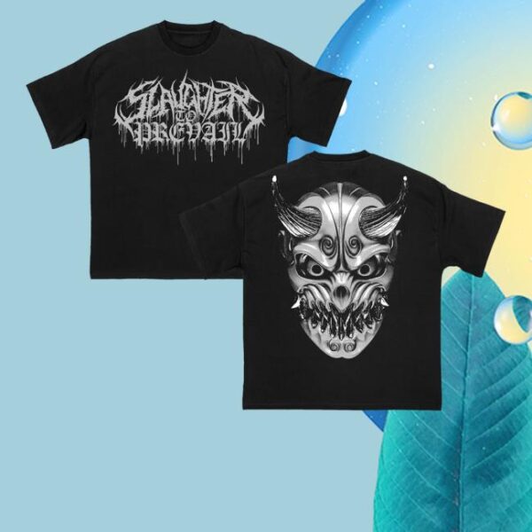 kenny Official First Blood Merch Store Slaughter To Prevail Oni White Shirtss