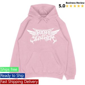 kenny Official First Blood Merch Store Slaughter To Prevail X Babymetal Babyslaughter Logo Hoodie
