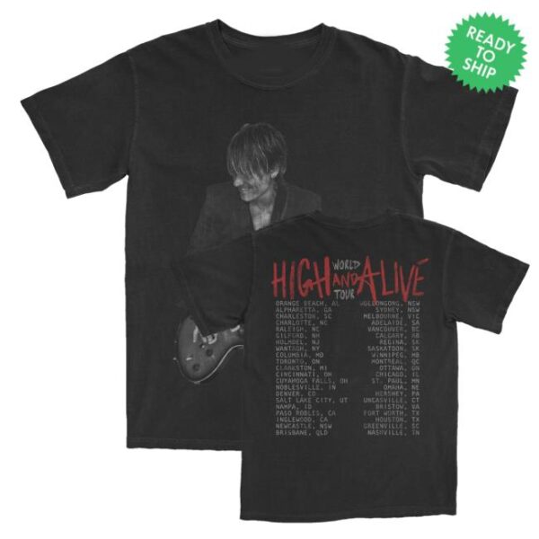 kenny Official Keith Urban Merch Shop Store Guitar Photo Tour Shirtss