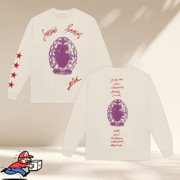 kenny Official The Smashing Pumpkins Merch Store Gish Tracklist Longsleevesc